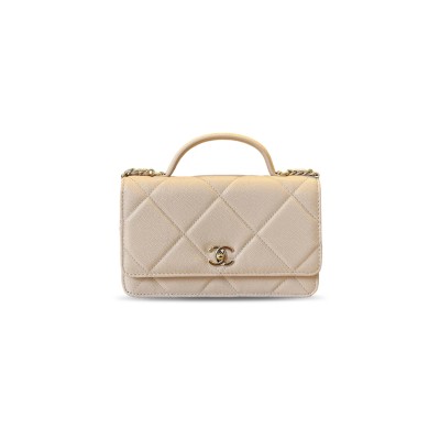 CHANEL 25K WOC QUILTED CHAIN BAG A96170 (19*12*4cm)